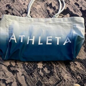 Athleta Gradient Blue Tote Bag